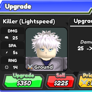 Killer S+ (Killua and Alluka) Roblox: All Star Tower Defense