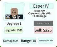 Esper IV Upgrade 1 Card
