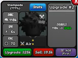 Stampede II (Mob), Roblox: All Star Tower Defense Wiki