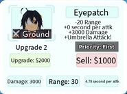 Eyepatch Upgrade 2 Card