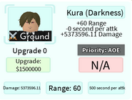 Kura (Darkness) Upgrade Card Deployment