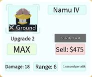 Namu IV Upgrade 2 Card