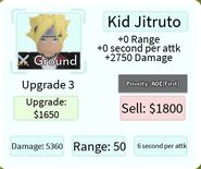 Kid Jitruto Upgrade 3 Card