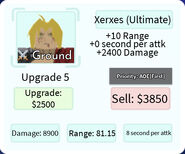 Xerxes (Ultimate) Upgrade 5 Card