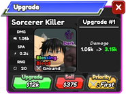 Sorcerer Killer Upgrade 0 Card