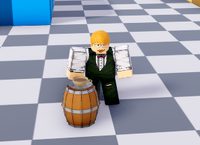 Salesman (Escanor), Roblox: All Star Tower Defense Wiki