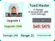 Toad Master Upg1