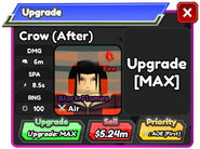 Crow (After) Upgrade 9 Card