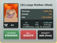Large Mother (Mad) Upgrade 9 Card