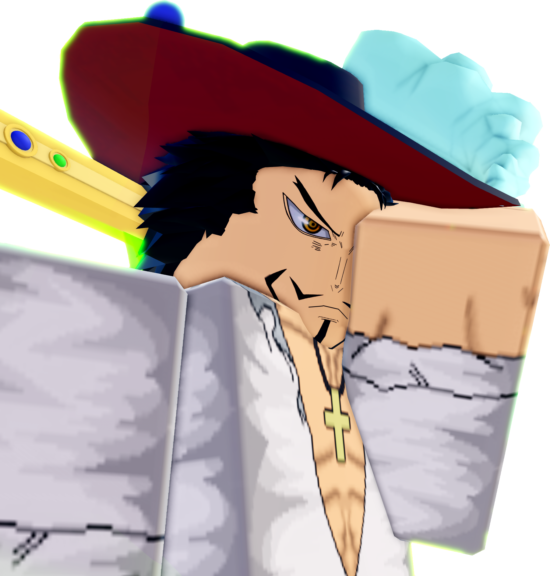 mihawkさん専用 Zorro (Serious) - Mihawk (Serious) | Roblox: All Star Tower