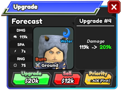 Forecast (Weather Report), Roblox: All Star Tower Defense Wiki