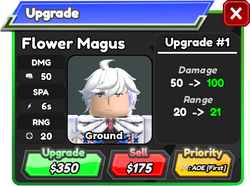 Flower Magus (Merlin), Roblox: All Star Tower Defense Wiki