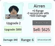 Airren Upgrade 2 Card