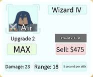 Wizard IV Upgrade 2 Card