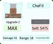 Chef II Upgrade 2 Card