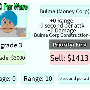 Bellma (Money Corp) - Bulma  Roblox: All Star Tower Defense Wiki