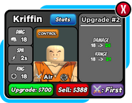 Kriffin Upgrade 1 Card