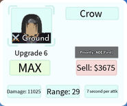 Crow Upgrade 6 Card