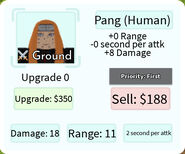 Pang (Human) Base Upgrade Card