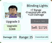 Blinding Lights Upgrade 3 Card