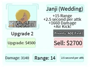 Janji (Wedding) Upgrade 2 Card