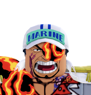 Magma Marine - Akainu (Timeskip), Roblox: All Star Tower Defense Wiki