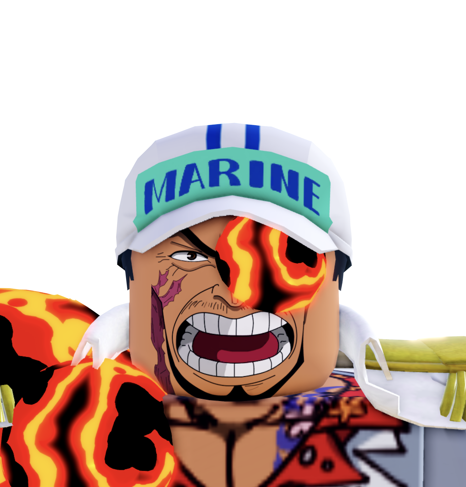 Magma Marine - Akainu (Timeskip), Roblox: All Star Tower Defense Wiki