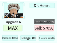 Dr. Heart Upgrade 6 Card
