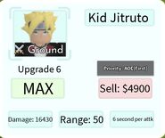 Kid Jitruto Upgrade 6 Card