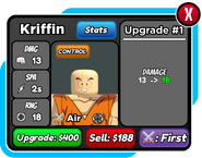 Kriffin Base Upgrade Card