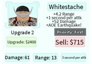 Whitestache Upgrade 2 Card