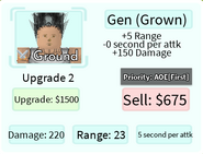 Gen (Grown) Upgrade 2 Card