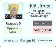 Kid Jitruto Upgrade 5 Card