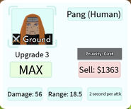 Pang (Human) Upgrade 3 Card