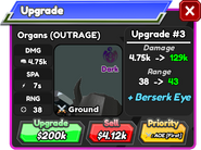 Organs (OUTRAGE) Upgrade 2 Card