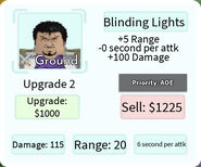 Blinding Lights Upgrade 2 Card