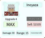 Inoyaza Upgrade 4 Card