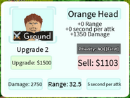 Orange head upgrade 2