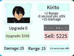 Kirito: 
Bạn là một fan của anime Sword Art Online và không thể bỏ qua nhân vật Kirito. Hãy tưởng tượng Kirito trong phiên bản game mới nhất của SAO với đồ họa vượt trội và những trận chiến đầy hồi hộp. Hãy cùng xem hình ảnh Kirito và trải nghiệm cảm giác hấp dẫn của SAO.