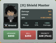 Shield Master Deployment Card