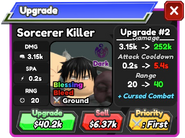 Sorcerer Killer Upgrade 1 Card