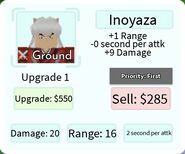 Inoyaza Upgrade 1 Card