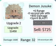 Demon Jusuke Upgrade 2 Card