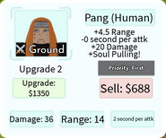 Pang (Human) Upgrade 2 Card