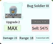 Bug Soldier III Upgrade 2 Card