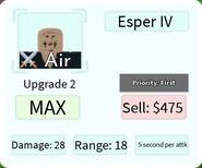 Esper IV Upgrade 2 Card