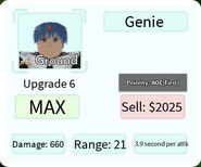 Genie Upgrade 6 Card