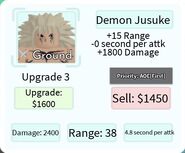 Demon Jusuke Upgrade 3 Card