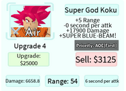 Super God Koku Upgrade 4 Card
