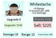 Whitestache Base Upgrade Card